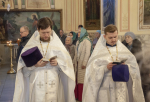 В Рождественский сочельник архипастырь возглавил торжественное богослужение
