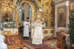 В Рождественский сочельник архипастырь возглавил торжественное богослужение