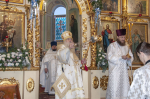 В Рождественский сочельник архипастырь возглавил торжественное богослужение