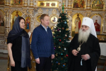 В праздник Рождества Губернатор Алтайского края Виктор Томенко встретился с митрополитом Барнаульским и Алтайским Сергием