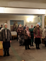 Престольный праздник Серафимовского храма Покровского кафедрального собора