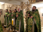 Престольный праздник Серафимовского храма Покровского кафедрального собора