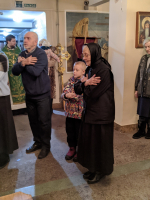Престольный праздник Серафимовского храма Покровского кафедрального собора