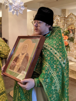 Престольный праздник Серафимовского храма Покровского кафедрального собора