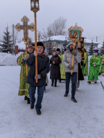 Престольный праздник Серафимовского храма Покровского кафедрального собора