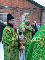 Престольный праздник Серафимовского храма Покровского кафедрального собора