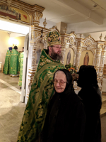 Престольный праздник Серафимовского храма Покровского кафедрального собора
