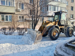 В Железнодорожном районе продолжают устранять последствия неблагоприятных погодных условий