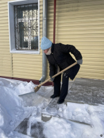 В Железнодорожном районе продолжают устранять последствия неблагоприятных погодных условий