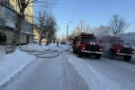 В Славгороде пожарные потушили пункт выдачи заказов в жилой пятиэтажке