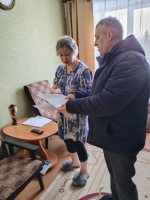 В Центральном районе Барнаула продолжается работа по установке пожарных извещателей в муниципальном жилье