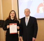 В Железнодорожном районе чествовали активных и талантливых студентов