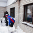 На пригородной территории проведена Всероссийская патриотическая акция «Снежный десант РСО» 2026 - Администрация г. Барнаул