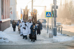 В Барнауле прошел традиционный крестный ход и молебен  в День российского студенчества