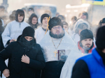 В Барнауле прошел традиционный крестный ход и молебен  в День российского студенчества