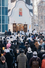 В Барнауле прошел традиционный крестный ход и молебен  в День российского студенчества