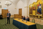 Руководители отделов Барнаульской епархии встретились с председателем Синодального отдела В.Р. Легойдой и представителями других епархий для обсуждения взаимодействия Церкви с обществом и СМИ