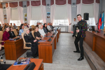 В администрации города наградили победителей конкурса за лучшее новогоднее оформление