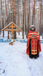Духовенство и прихожане совершили панихиду о всех в годы богоборчества умученных и убиенных