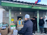 Передача гуманитарной помощи Управлению ФСИН для дальнейшей передачи первому батальону Таманской дивизии полка