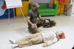 Тактическая медицина для студентов АлтГПУ: мастер-класс от ветерана боевых действий