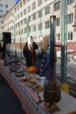 В студенческом городке АлтГТУ шумно и вкусно встретили весну