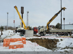 Готовность нового водозабора в пригороде столицы Алтайского края составляет 67 процентов