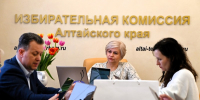 Состоялось 96-е заседание Избирательной комиссии Алтайского края - Избирательная комиссия