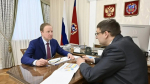 Губернатор Алтайского края встретился с Уполномоченным по правам человека в регионе Фото №1