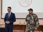 Студенты юридического института встретились с участником специальной военной операции