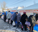 В Барнауле на шести площадках прошли продовольственные ярмарки