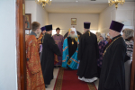 В Неделю 4-ю Великого поста митрополит Сергий совершил Божественную литургию