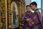 В Неделю 4-ю Великого поста митрополит Сергий совершил Божественную литургию
