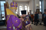 В Неделю 4-ю Великого поста митрополит Сергий совершил Божественную литургию