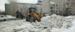 В Центральном районе ведутся активные работы по недопущению подтопления талыми водами