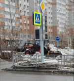 МБУ «Автодорстрой» продолжает работы по санитарному содержанию улиц города