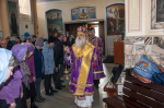 Архиерейское богослужение в канун Недели 5-й Великого поста