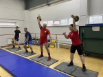 Сильнейших гиревиков определили в Железнодорожном районе