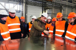 СПЕЦИАЛИСТЫ АЛТАЙСКОГО ТРАНСФОРМАТОРНОГО ЗАВОДА ПРОВЕЛИ ЭКСКУРСИЮ ПО ПРЕДПРИЯТИЮ ДЛЯ ШКОЛЬНИКОВ БАРНАУЛА