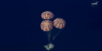 Приводнение "Ориона" / Фото: NASA - ИА Амител