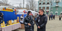 Предпраздничная продовольственная ярмарка прошла в Железнодорожном районе - Администрация г. Барнаул