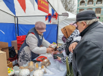 Предпраздничная продовольственная ярмарка прошла в Железнодорожном районе