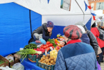 Предпраздничная продовольственная ярмарка прошла в Железнодорожном районе