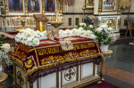 Митрополит Сергий возглавил богослужение Великой Субботы в Димитриевском храме Барнаула