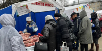 Предпраздничная продовольственная ярмарка прошла в Октябрьском районе - Администрация г. Барнаул