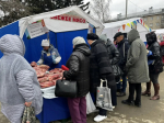 Предпраздничная продовольственная ярмарка прошла в Октябрьском районе
