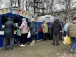 Предпраздничная продовольственная ярмарка прошла в Октябрьском районе