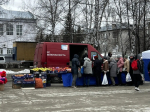 Предпраздничная продовольственная ярмарка прошла в Октябрьском районе