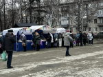 Предпраздничная продовольственная ярмарка прошла в Октябрьском районе