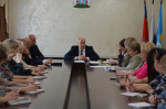 Развитие дошкольного образования и городских пространств обсудили на рабочей встрече в районе